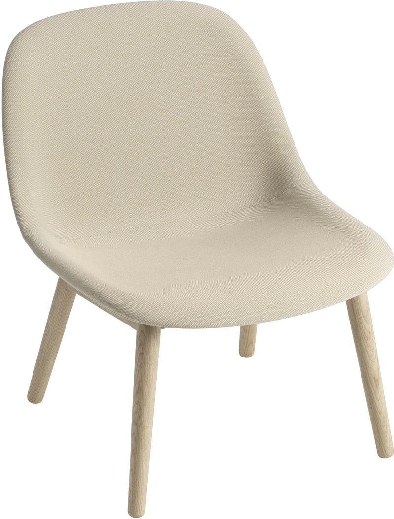 Fiber Lounge Chair - Muuto - Chairs - Tube Base - White Shell - HORNE