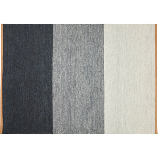 Fields Wool Rug - Design House Stockholm - Rugs - Large - Blue/Grey - HORNE