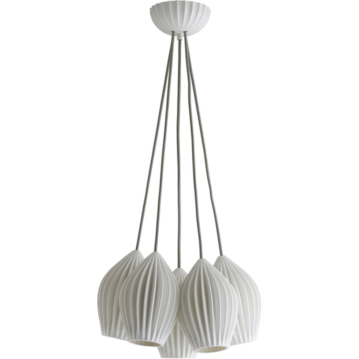 Fin Pendant Grouping Of Five