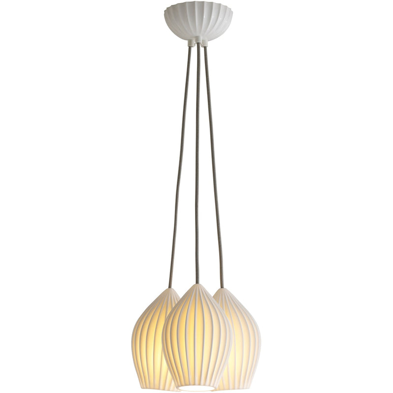 Fin Pendant Grouping Of Three