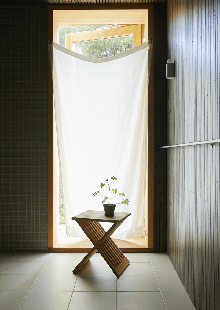 Fionia Folding Stool/Table - Oak - Skagerak by Fritz Hansen - Stools + Benches + Ottomans - HORNE