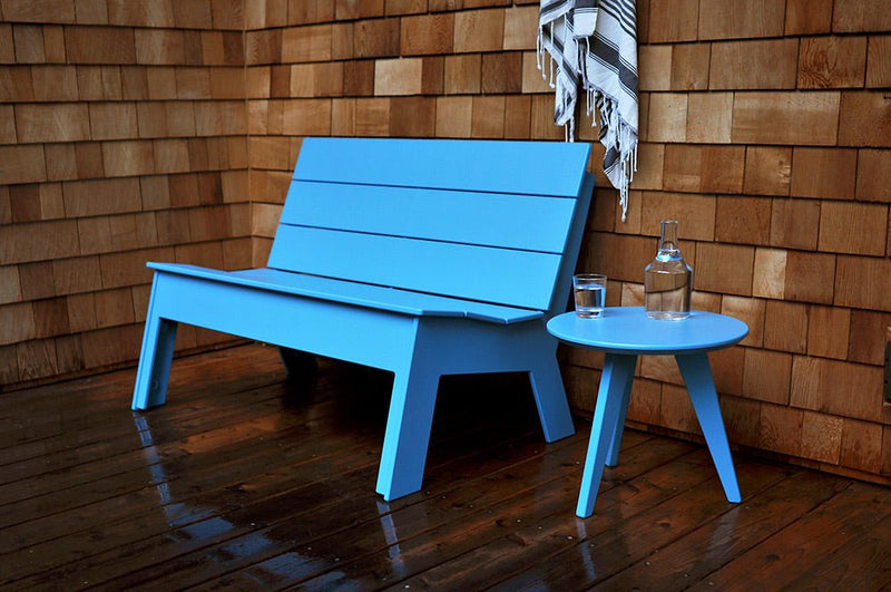 Fire Bench - Loll Designs - Outdoor Furniture - Sky Blue - HORNE