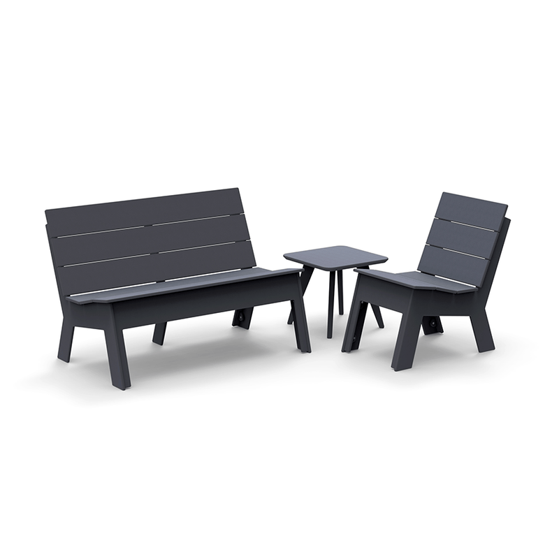 Fire Bench - Loll Designs - Outdoor Furniture - Sky Blue - HORNE