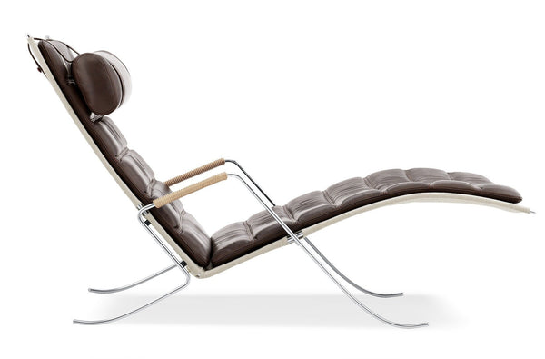 FK 87 Grasshopper Lounge Chair - Lange Production - Chairs - Black - Natural - HORNE