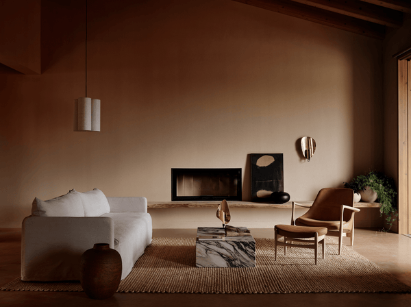 Flambeau Wall Candle Holder - Audo Copenhagen - Candle Holders - Large - Bronzed Brass/Grey - HORNE