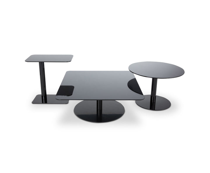 Flash Table - Circle - Tom Dixon - Tables + Desks - Black - HORNE