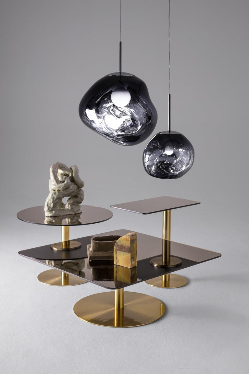 Flash Table - Rectangle - Tom Dixon - Tables + Desks - Brass - HORNE