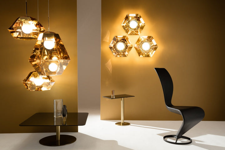 Flash Table - Rectangle - Tom Dixon - Tables + Desks - Brass - HORNE