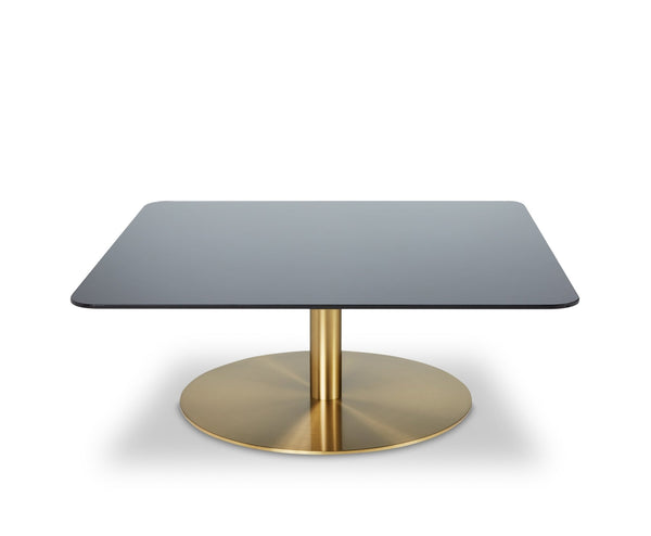 Flash Table - Square - Tom Dixon - Tables + Desks - Brass - HORNE