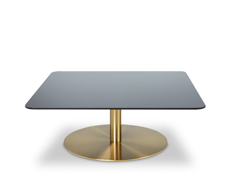 Flash Table - Square - Tom Dixon - Tables + Desks - Brass - HORNE