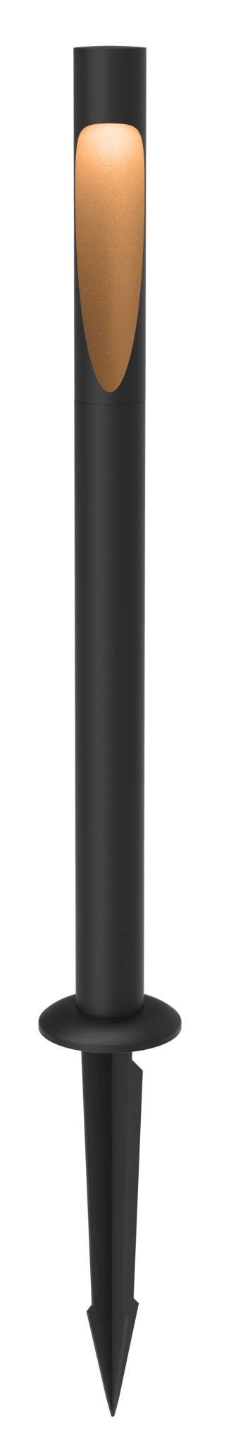 Flindt Garden Bollard - Louis Poulsen - Outdoor Lights - Corten - Short - 2700K LED - Anchor w/o power supply - HORNE