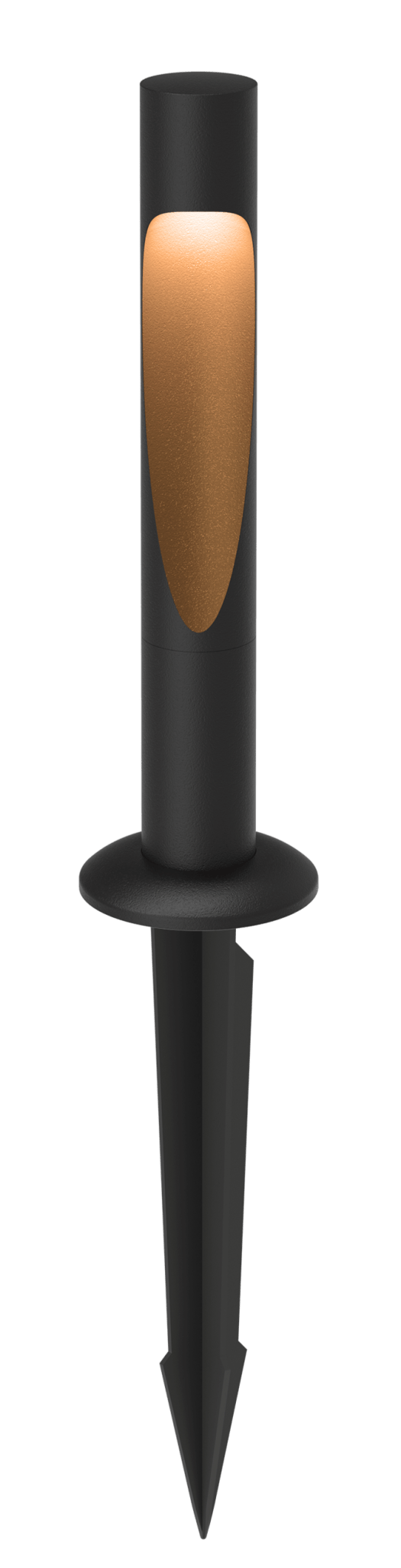Flindt Garden Bollard - Louis Poulsen - Outdoor Lights - Corten - Short - 2700K LED - Anchor w/o power supply - HORNE