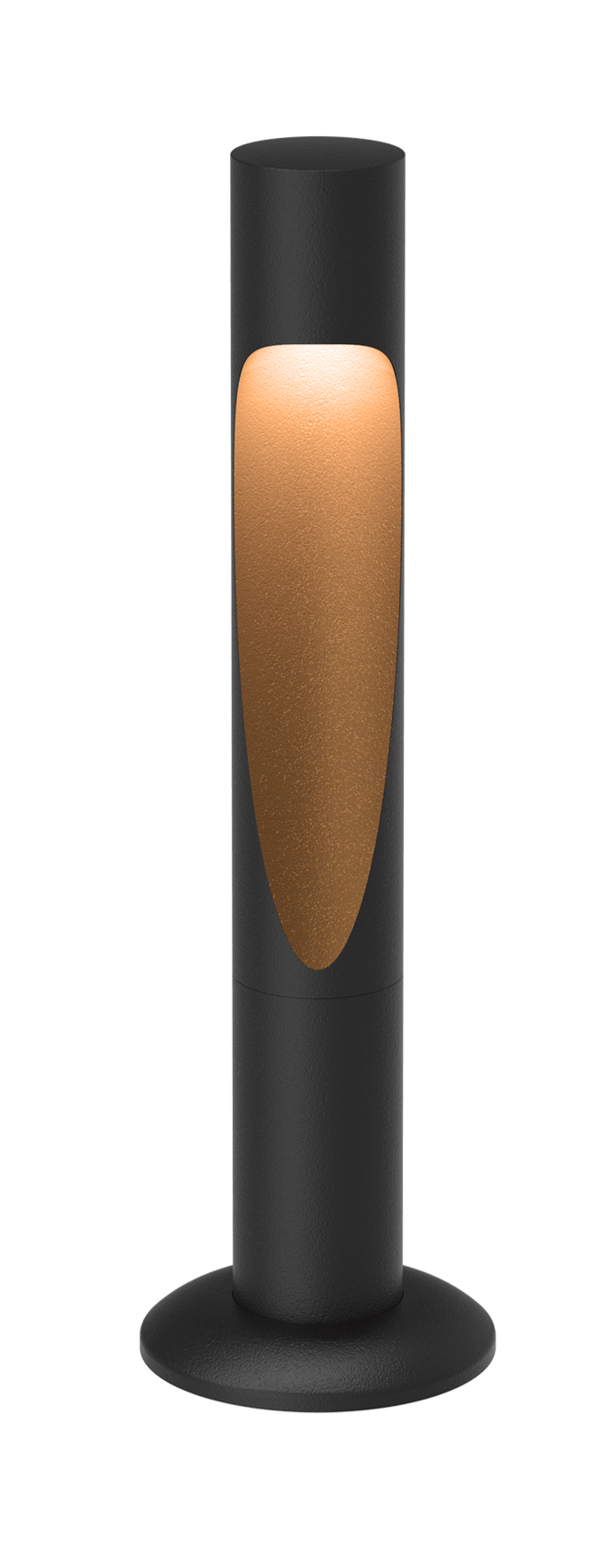Flindt Garden Bollard - Louis Poulsen - Outdoor Lights - Corten - Short - 2700K LED - Anchor w/o power supply - HORNE