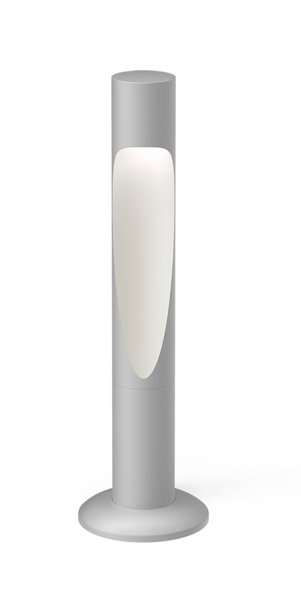 Flindt Garden Bollard - Louis Poulsen - Outdoor Lights - Aluminum - Short - 2700K LED - Base w/o power supply - HORNE