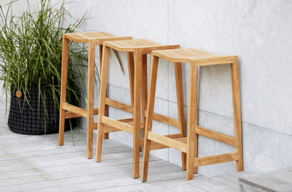 Flip Barstool - Cane Line - Stools + Benches + Ottomans - HORNE