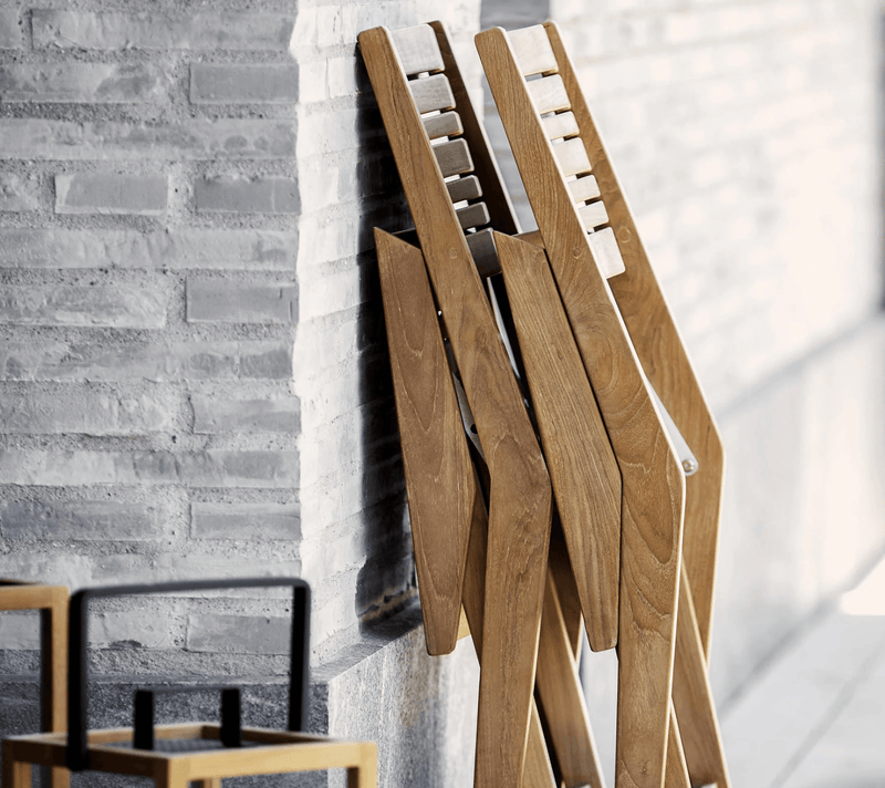 Flip Folding Armchair - Cane Line - Outdoor Furniture - No Cushion - HORNE