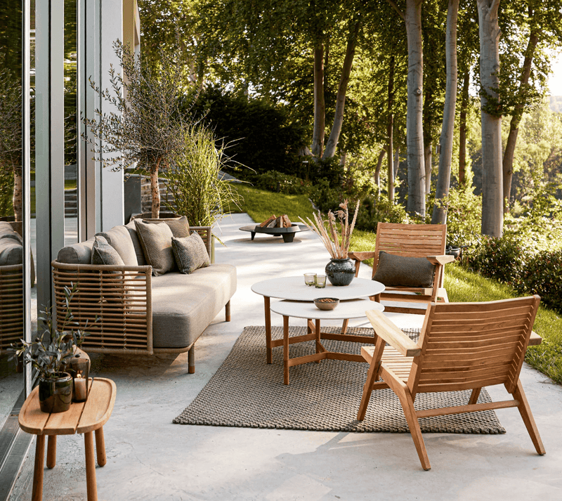 Flip Lounge Chair - Cane Line - Outdoor Furniture - No Cushion - HORNE