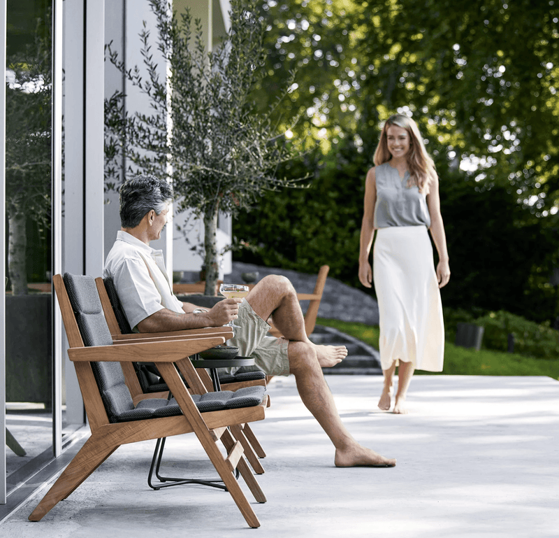 Flip Lounge Chair - Cane Line - Outdoor Furniture - No Cushion - HORNE