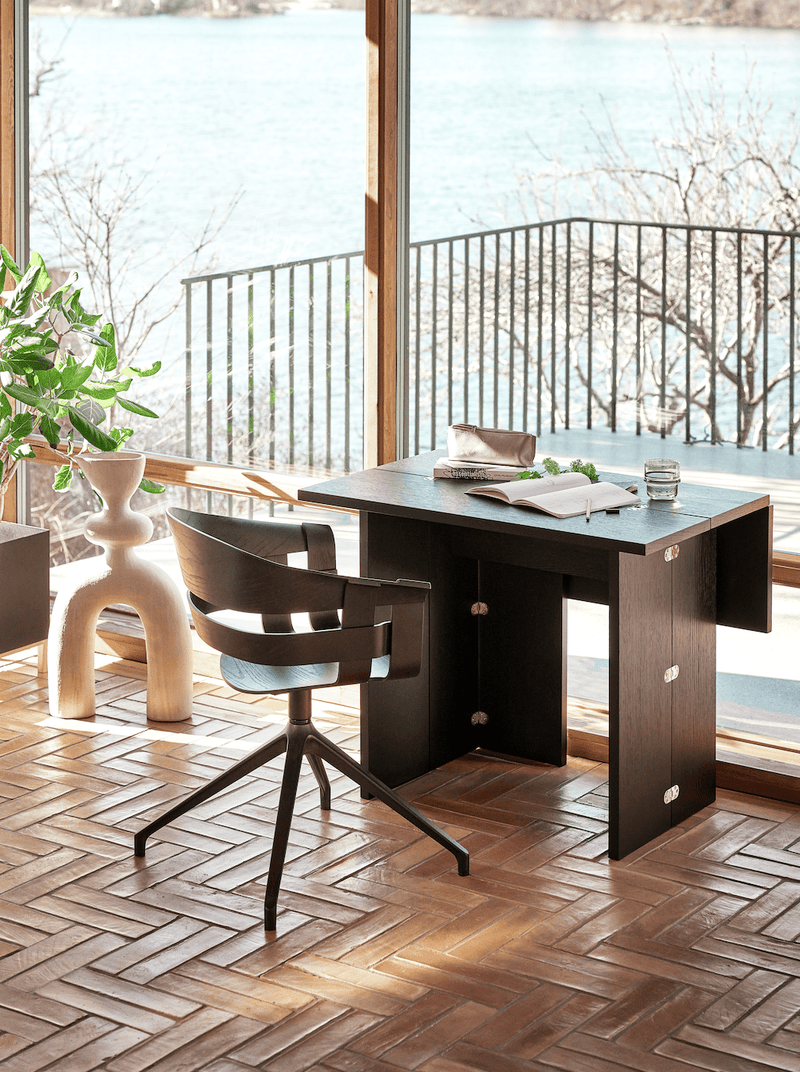 Flip Table - Design House Stockholm - Tables + Desks - Black - Regular - HORNE