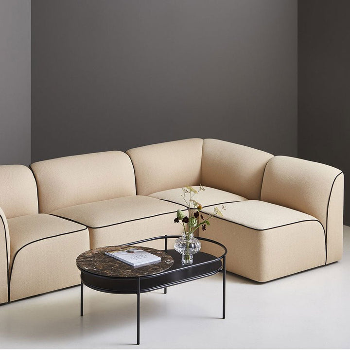 Flora Middle Module - Woud - Sofas - 90 cm - Gabriel Step Melange - 60011 - HORNE
