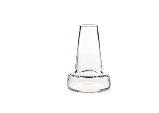 Flora Vase - Clear - Holmegaard - Vases - Long Neck - HORNE