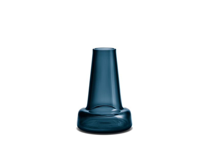 Flora Vase - Dark Blue - Holmegaard - Vases - Short Neck - HORNE