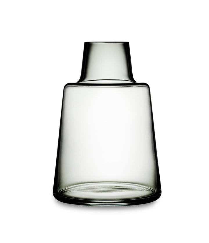 Flora Vase - Smoke - Holmegaard - Vases - Short Neck - HORNE