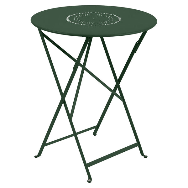 Floreal Perforated Table 24" - Fermob - Outdoor Furniture - Cedar Green - HORNE