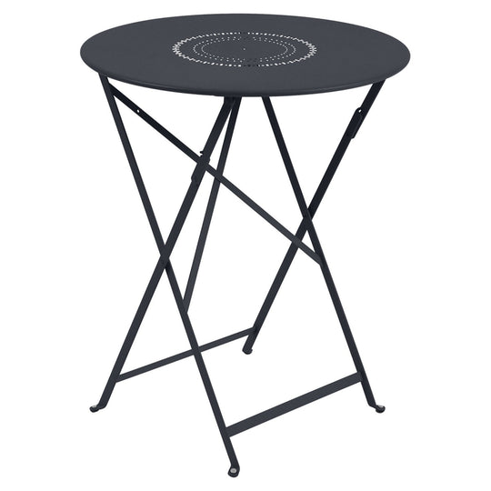 Floreal Perforated Table 24" - Fermob - Outdoor Furniture - Anthracite - HORNE