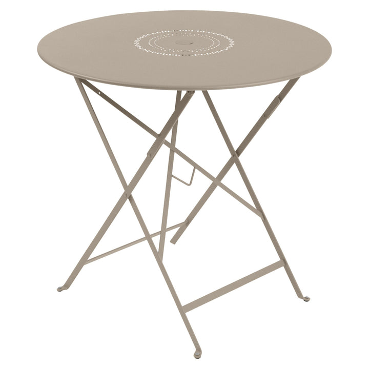 Floreal Perforated Table 30" - Fermob - Outdoor Furniture - Nutmeg - HORNE