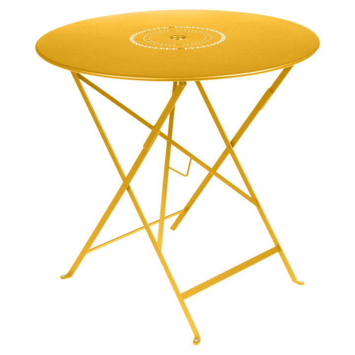 Floreal Perforated Table 30" - Fermob - Outdoor Furniture - Honey Textured - HORNE