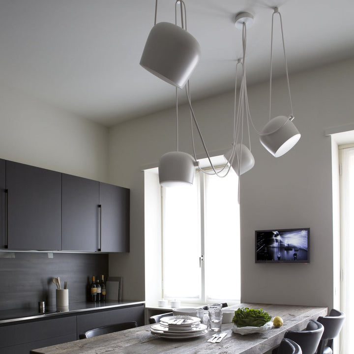 Flos AIM Pendant Light - Flos - Pendants - Small - White - Hardwired - HORNE