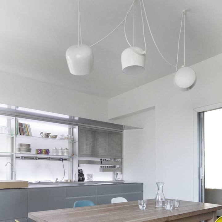 Flos AIM Pendant Light - Flos - Pendants - Small - White - Hardwired - HORNE