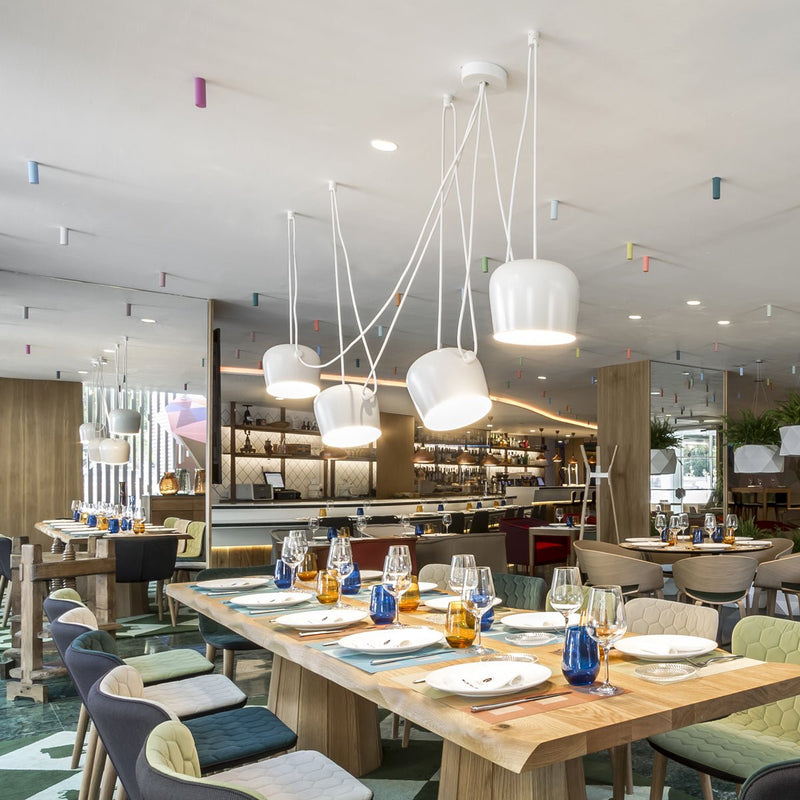 Flos AIM Pendant Light - Flos - Pendants - Standard - White - Hardwired - HORNE