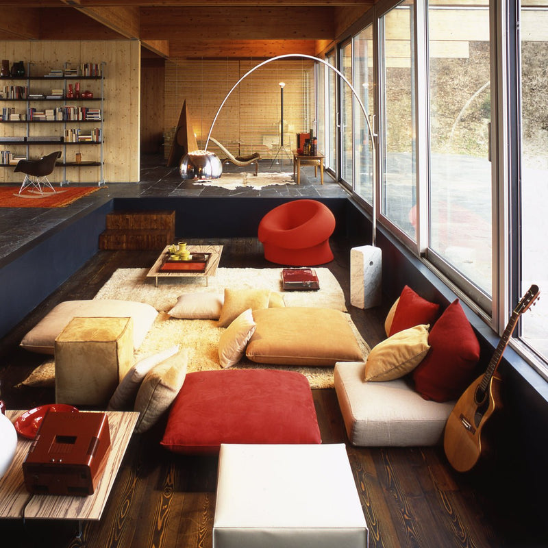 Horne Flos Arco Modern Arc Overarching Floor Lamp