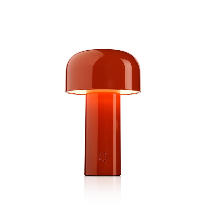 Flos Bellhop Portable Lamp - Flos - Table + Task - Burnt Orange - HORNE