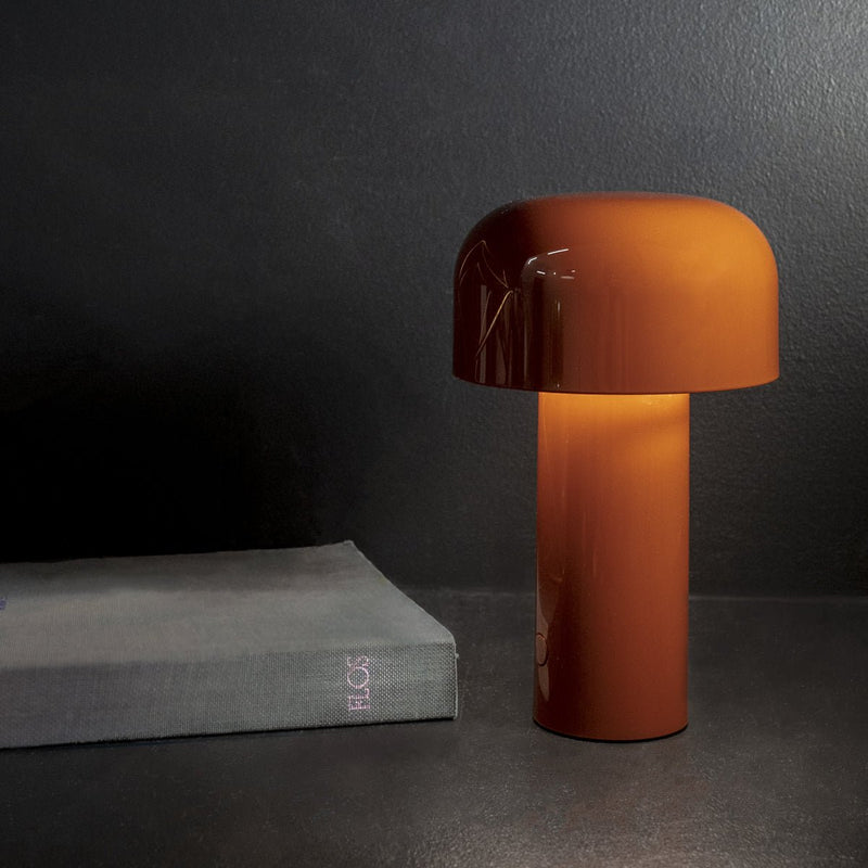 Flos Bellhop Portable Lamp - Flos - Table + Task - Burnt Orange - HORNE