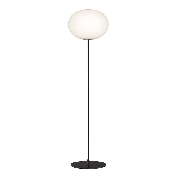 Flos Glo - Ball Dimmable Floor Lamp - Medium/F2 - Flos - Floor Lamps - Matte Black - F2: 68.89" - HORNE