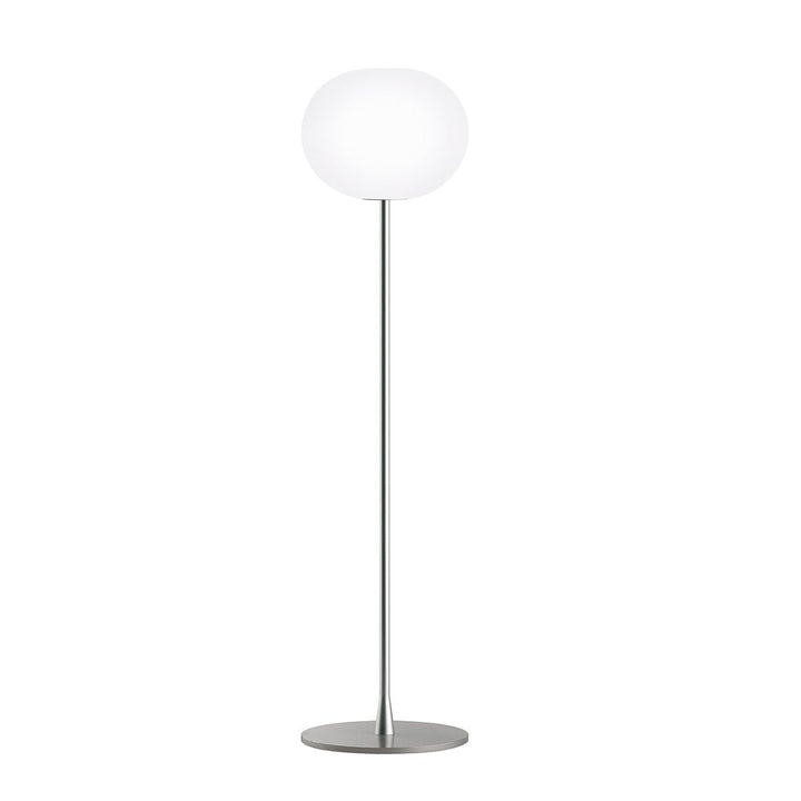 Flos Glo - Ball Dimmable Floor Lamp - Medium/F2 - Flos - Floor Lamps - Matte Black - F2: 68.89" - HORNE