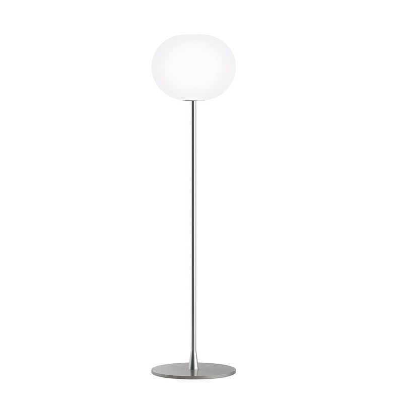 Flos Glo - Ball Dimmable Floor Lamp - Medium/F2 - Flos - Floor Lamps - Matte Black - F2: 68.89