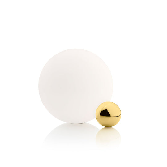 Flos Sphere Copycat Table Lamp - Flos - Table + Task - 24K Gold - HORNE