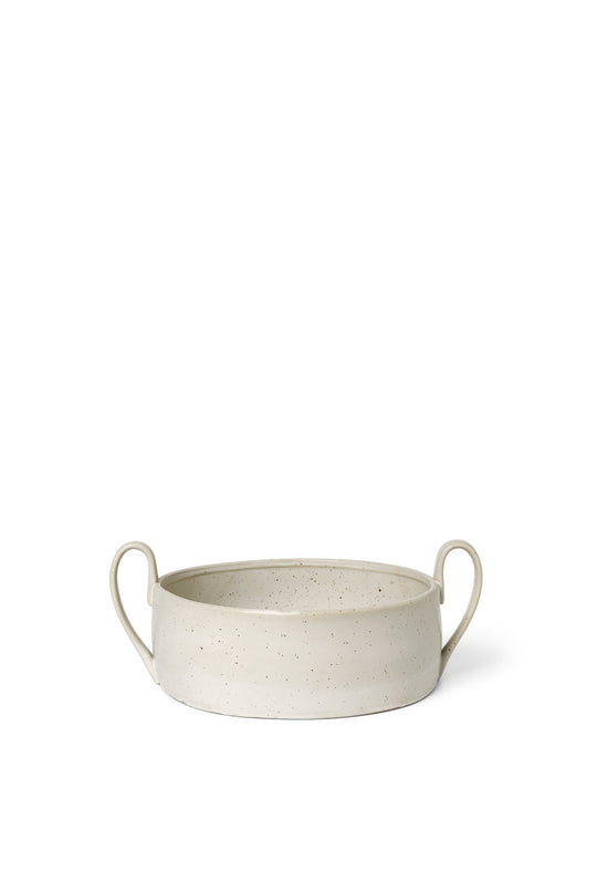 Flow Centrepiece - Ferm Living - Vases - Off - White Speckle - HORNE