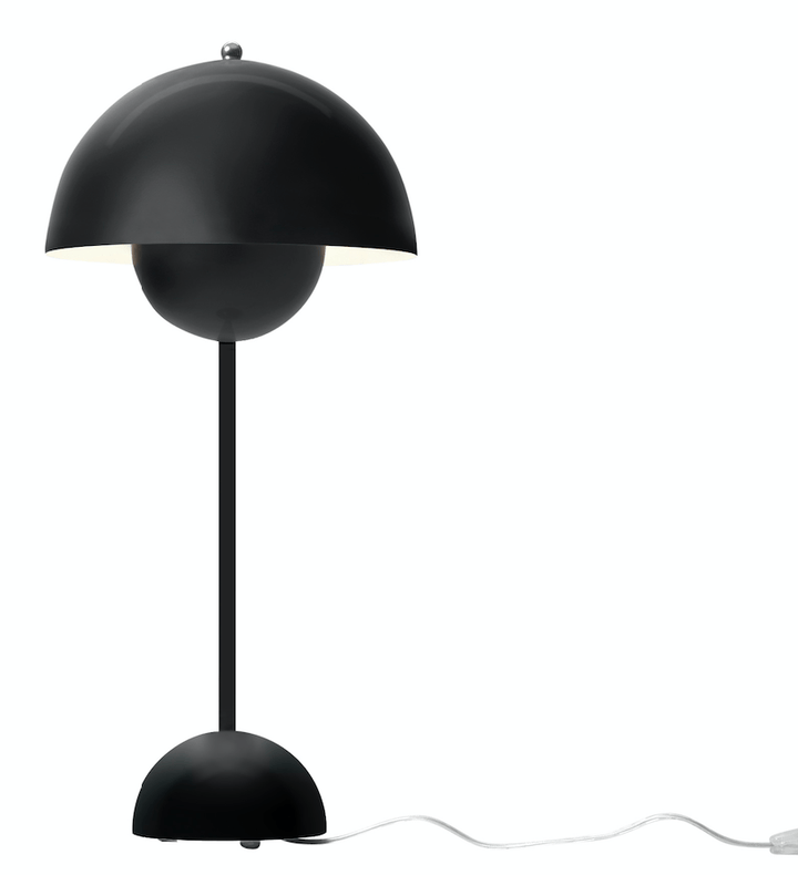 Flowerpot VP3 Table Lamp - &Tradition - Table + Task - Matte Black - HORNE