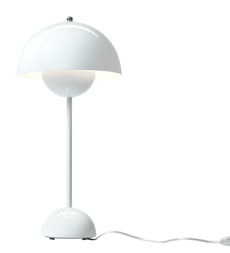 Flowerpot VP3 Table Lamp - &Tradition - Table + Task - Matte White - HORNE