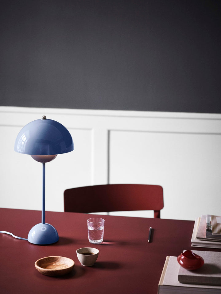 Flowerpot VP3 Table Lamp - &Tradition - Table + Task - Polished Brass - HORNE