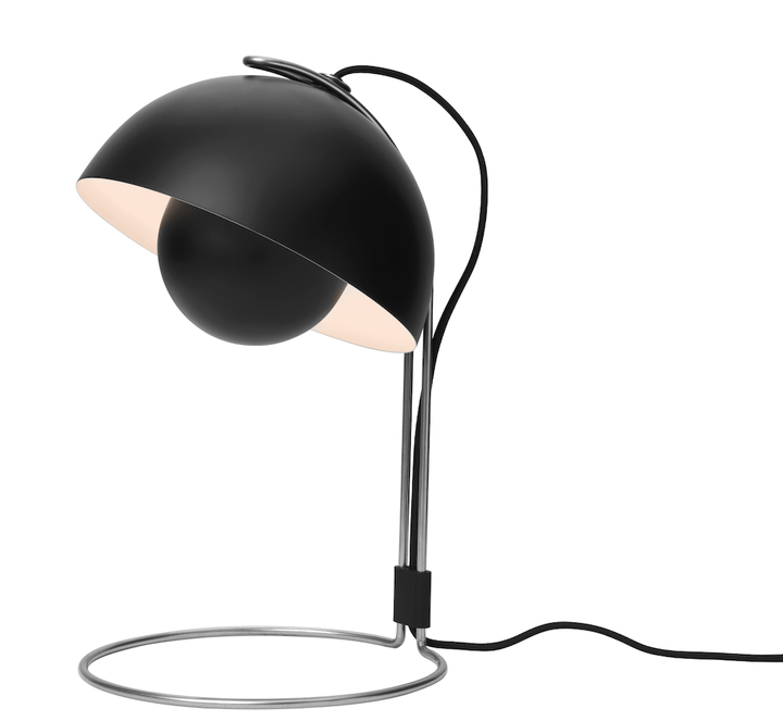 Flowerpot VP4 Table Lamp - &Tradition - Table + Task - Matte Black - HORNE