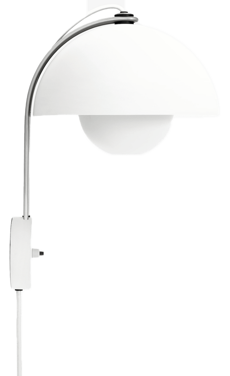 Flowerpot VP8 Wall Lamp - &Tradition - Wall Sconces - Matte White - HORNE