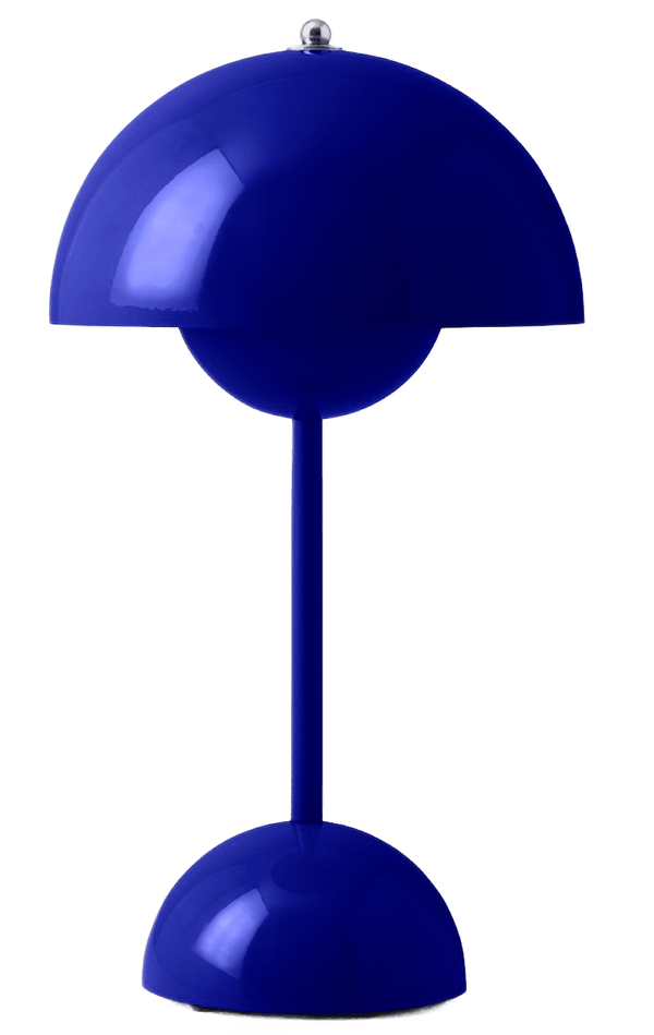 Flowerpot VP9 Table Lamp - &Tradition - Table + Task - Cobalt Blue - HORNE