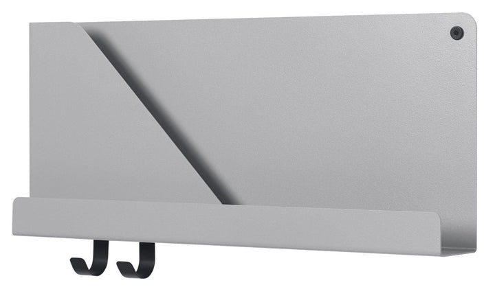 Folded Shelves - Muuto - Shelving - Small - Grey - HORNE
