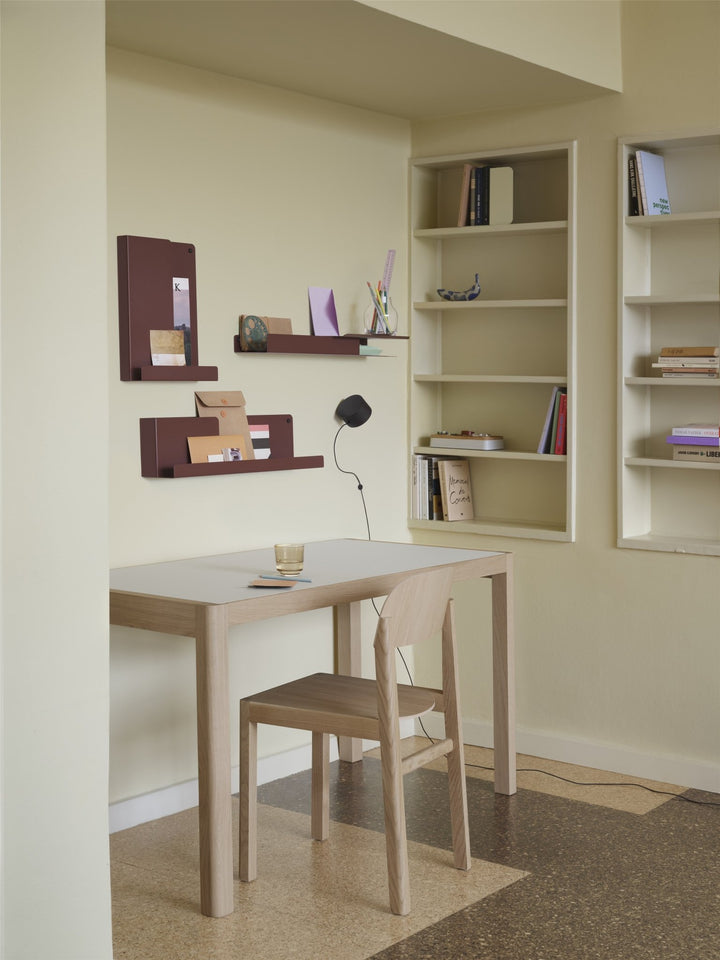 Folded Shelves - Muuto - Shelving - Medium - Black - HORNE